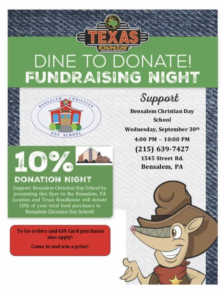 BUMC/BCDS Fundraiser